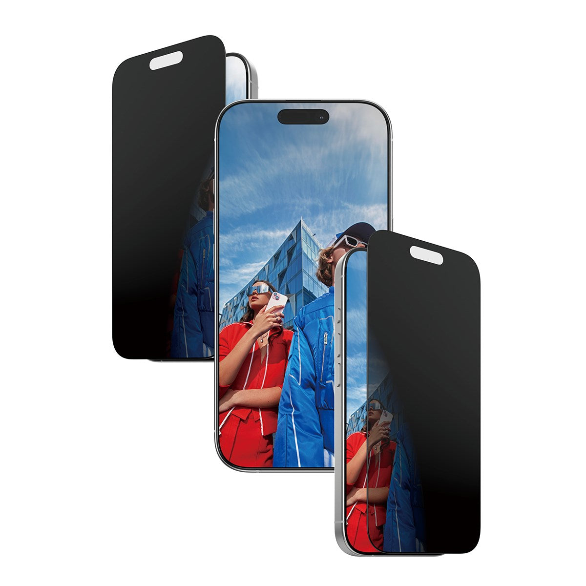 PanzerGlass® 2-Way Privacy Displayschutz iPhone 17 | iPhone 16 Pro | Ultra-Wide Fit m. EasyAligner